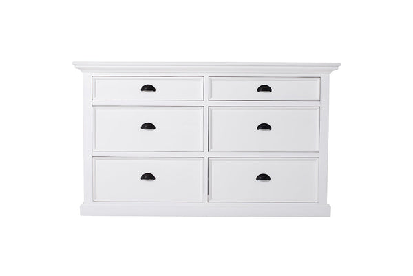 Halifax Bedroom Dresser - White | Marcottestyle