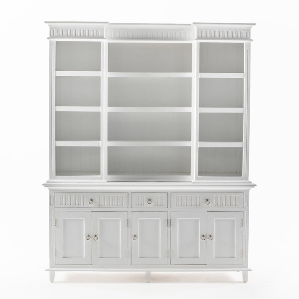 Skansen Kitchen Hutch Cabinet with 5 Doors 3 Drawers | Marcottestyle
