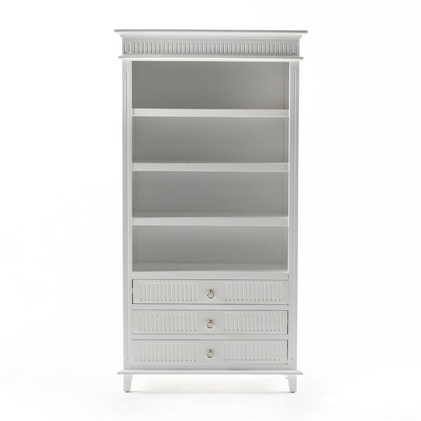 Skansen Bookcase with 3 Drawers | Marcottestyle