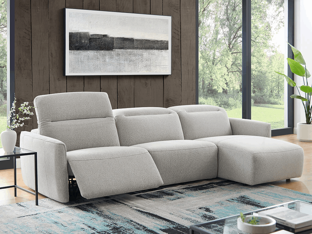 Sofa Valona - Soft Grey | 273 × 165 cm - Lounge Right