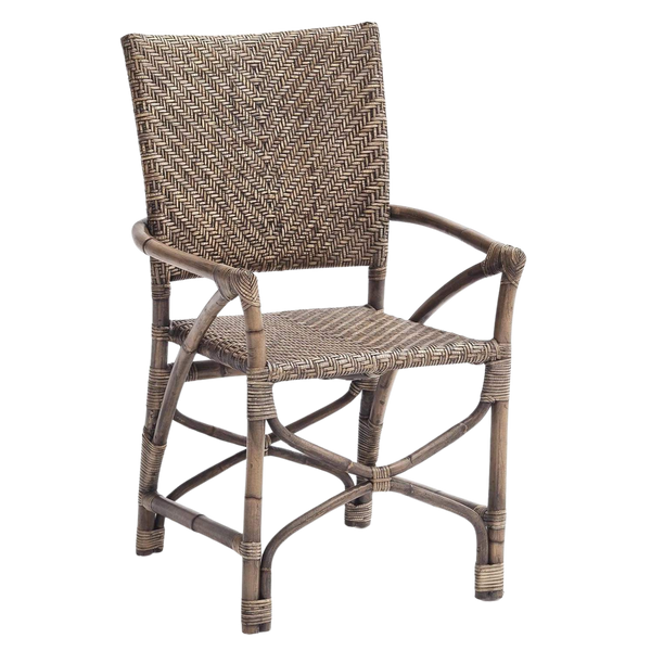 Countess Rattan Arm Chair | Marcottestyle