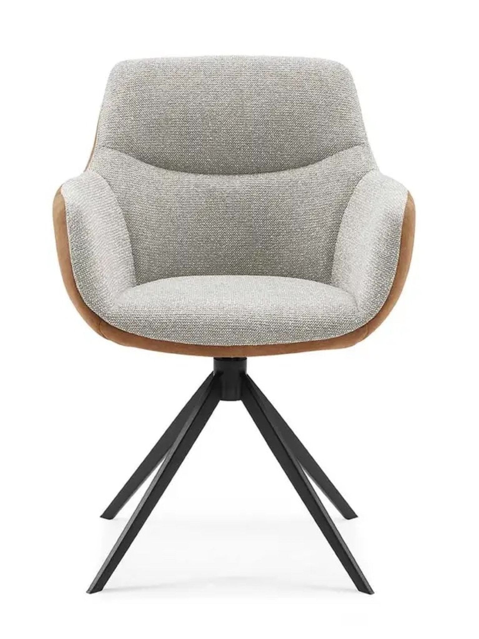 Dining chair Ferrara Bull 15 Brown Sneak 01 Natural - MCS