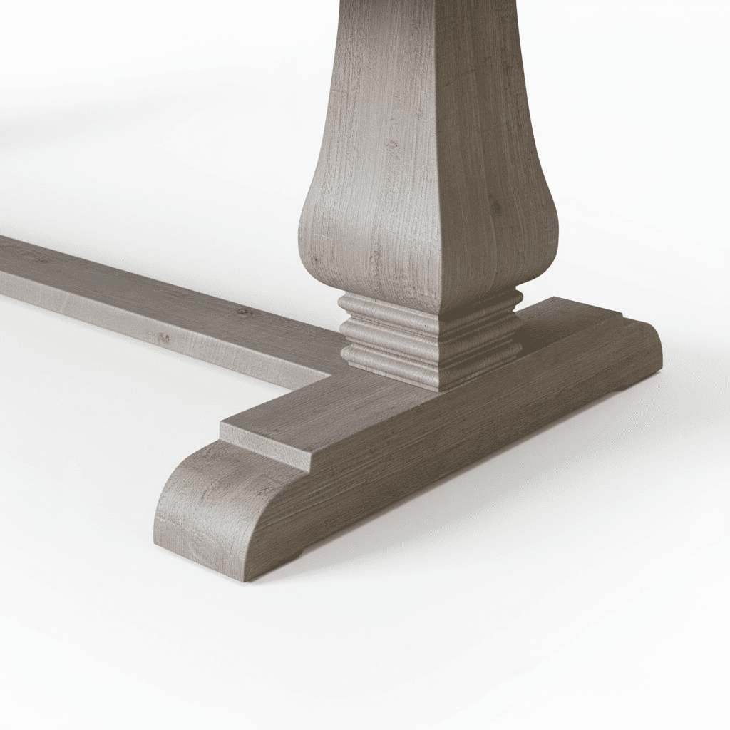 Dining Table Davinci - Rustic Solid Oak - MCS