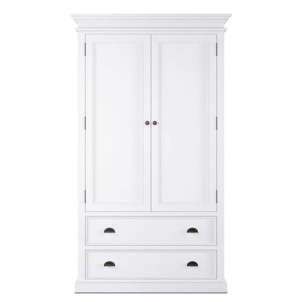 Halifax Wardrobe - White | Marcottestyle