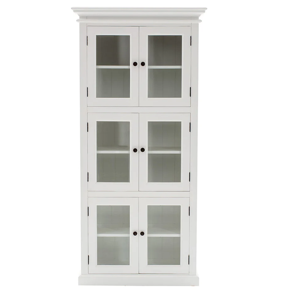 Halifax Medium Cabinet - White | Marcottestyle