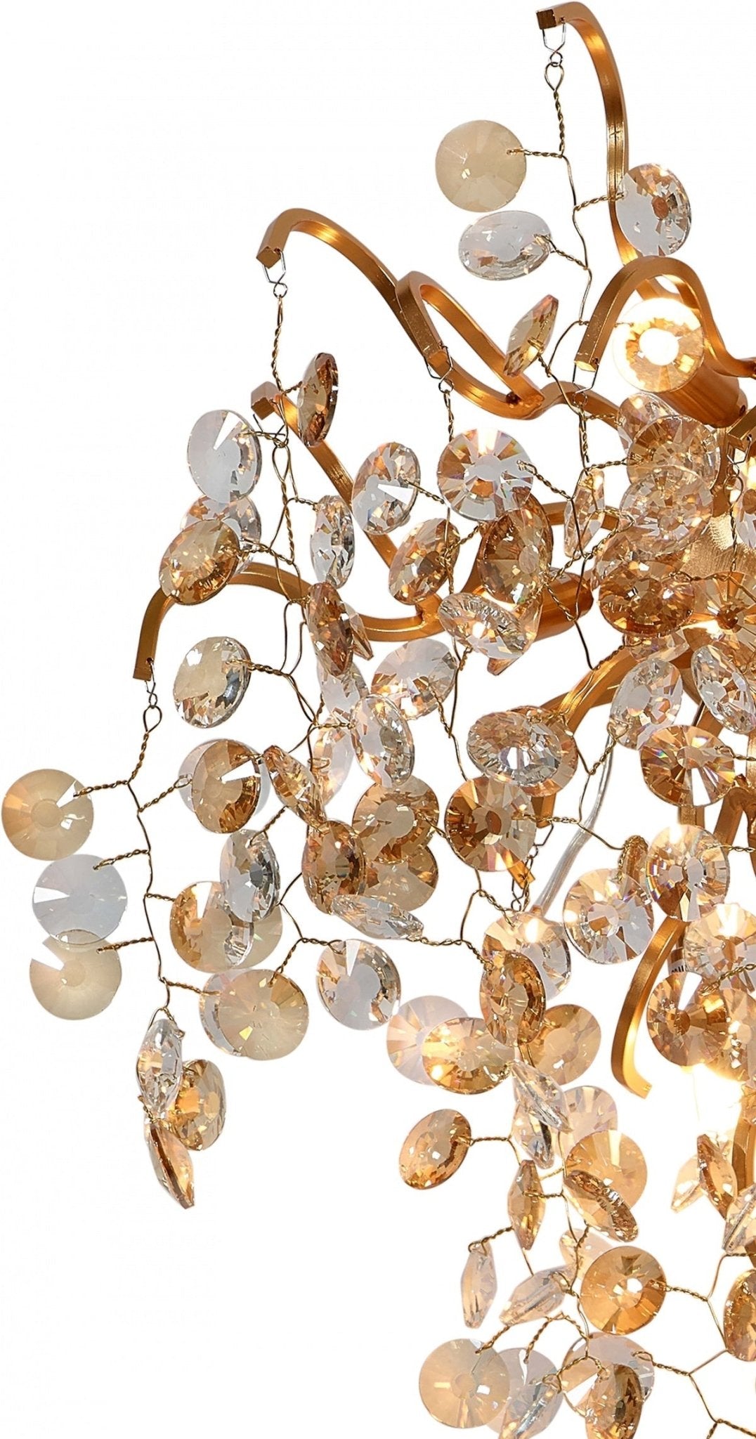 Wall Lamp - Line Vitória - MCS Champagne Gold