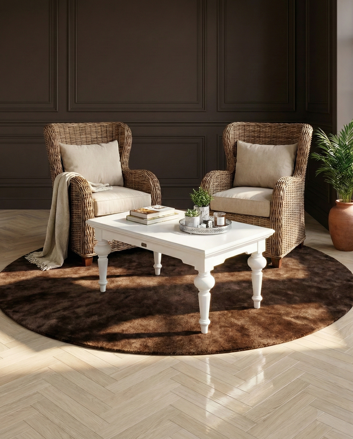 NovaSolo coffee table and console table in classic white