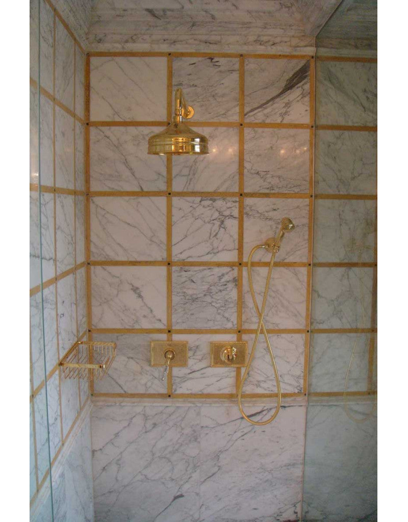 Atlantica Precious Shower head 200mm in interior - Bronces Mestre