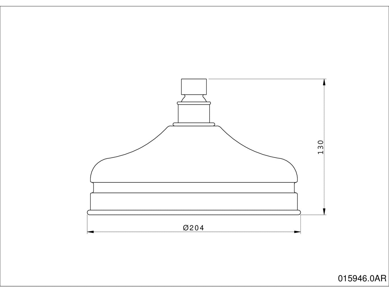 Technical drawing - Bronces Mestre