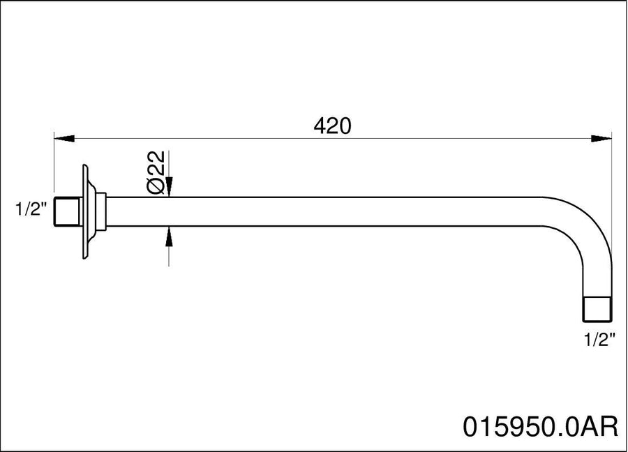 Technical drawing - Bronces Mestre