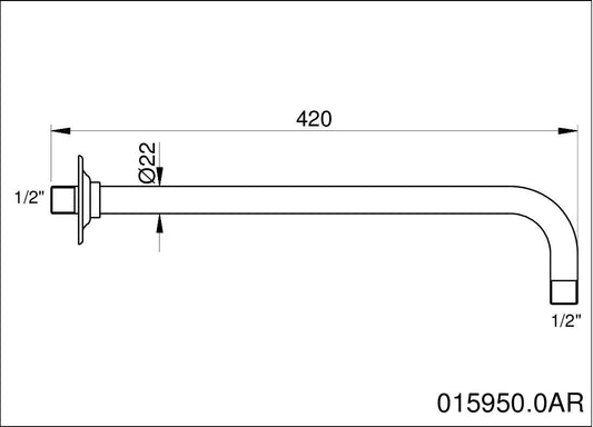 Technical drawing - Bronces Mestre