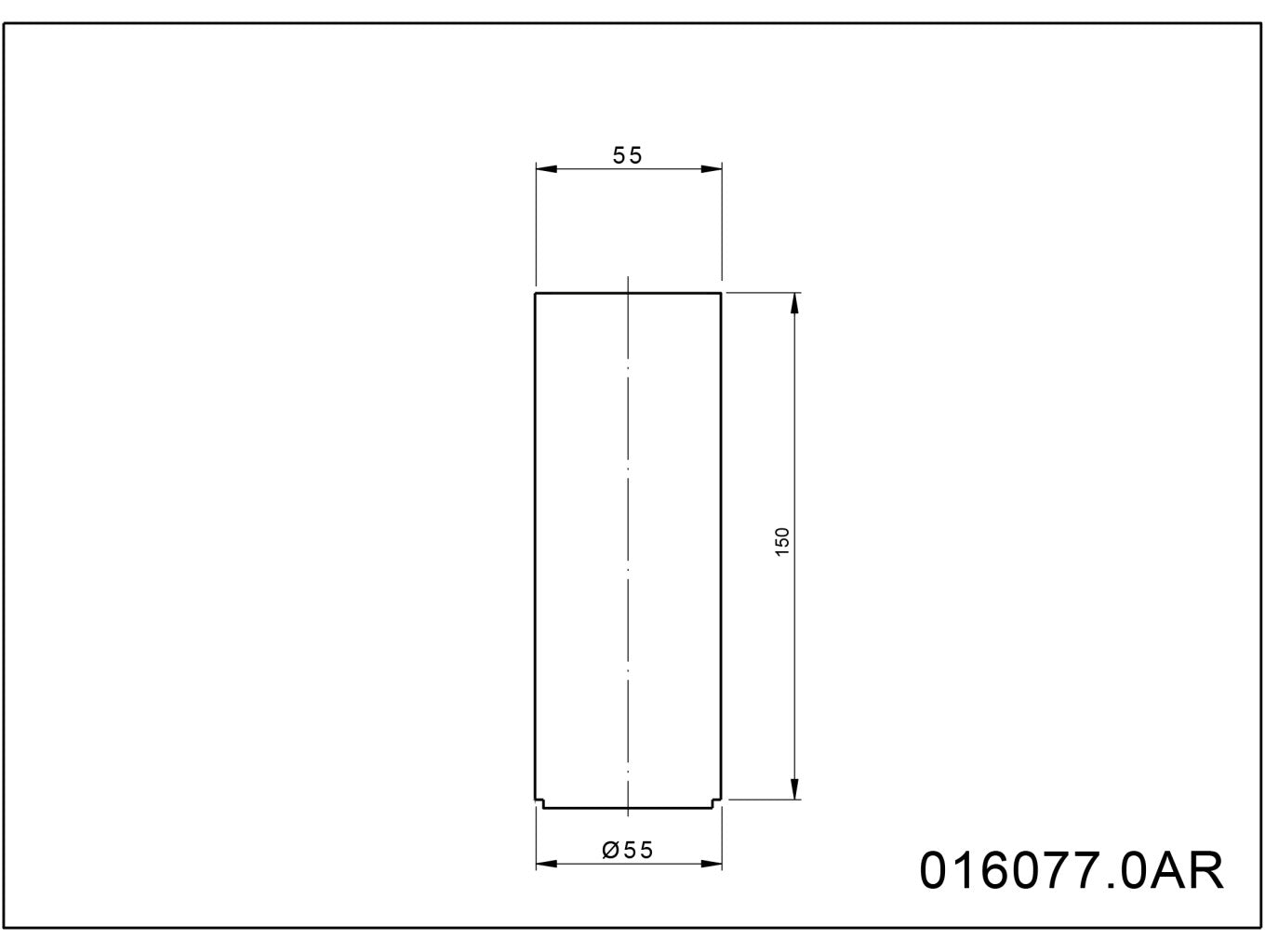 Technical drawing - Bronces Mestre