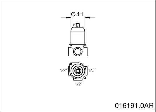 Technical drawing - Bronces Mestre