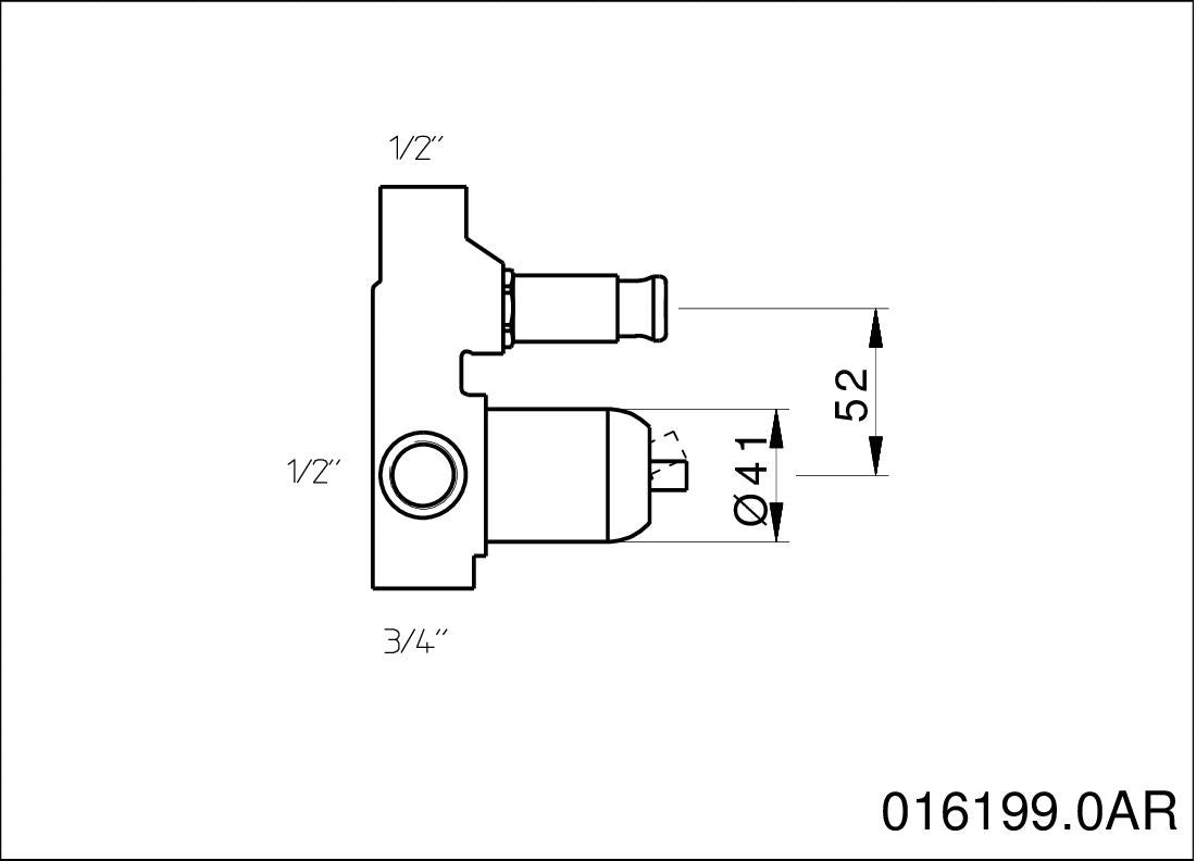 Technical drawing - Bronces Mestre