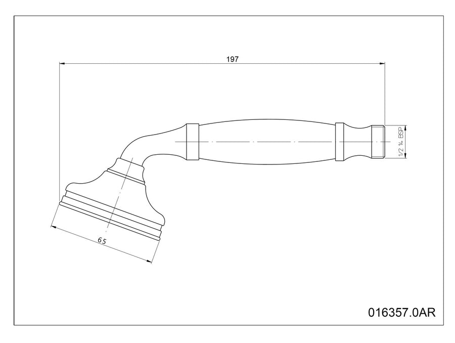 Technical drawing - Bronces Mestre