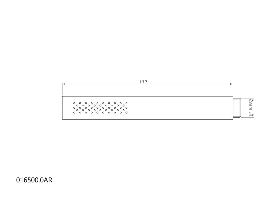 Technical drawing - Bronces Mestre
