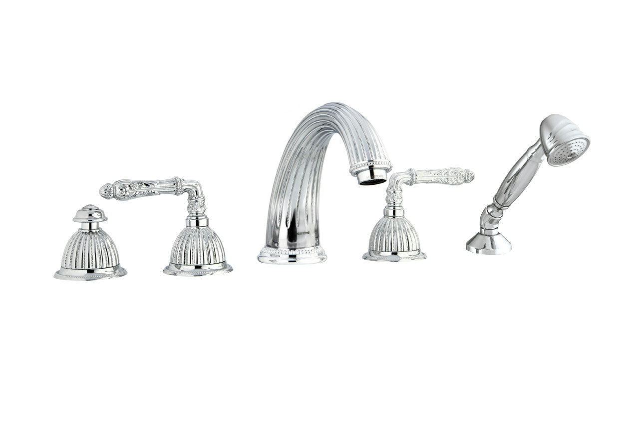 Bronces Mestre Regency Five holes bath set - 033016