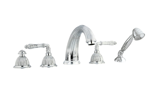 Regency Five holes bath set