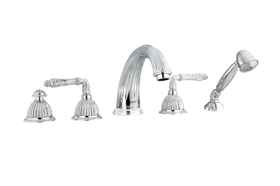 Bronces Mestre Regency Five holes bath set - 033016