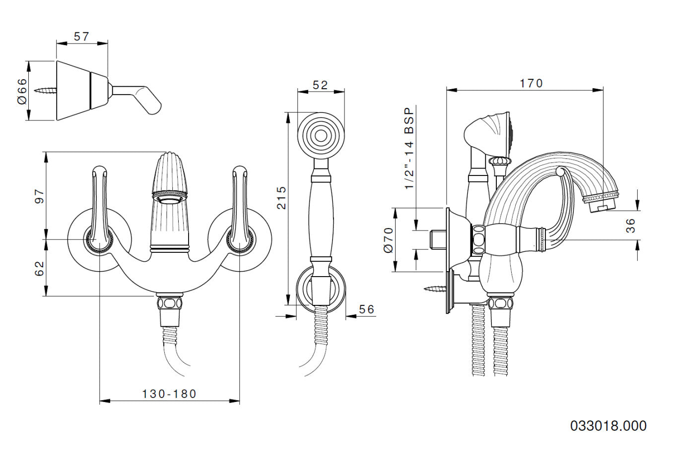 Technical drawing - Bronces Mestre