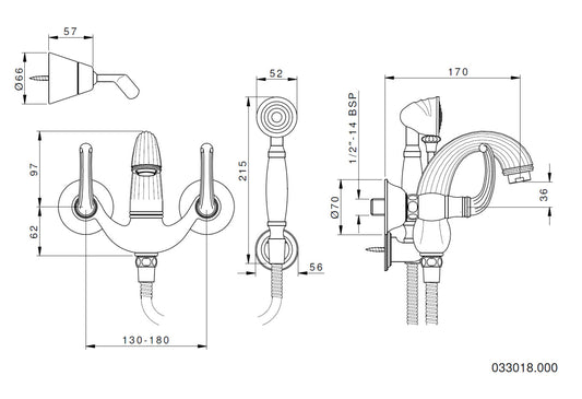 Technical drawing - Bronces Mestre