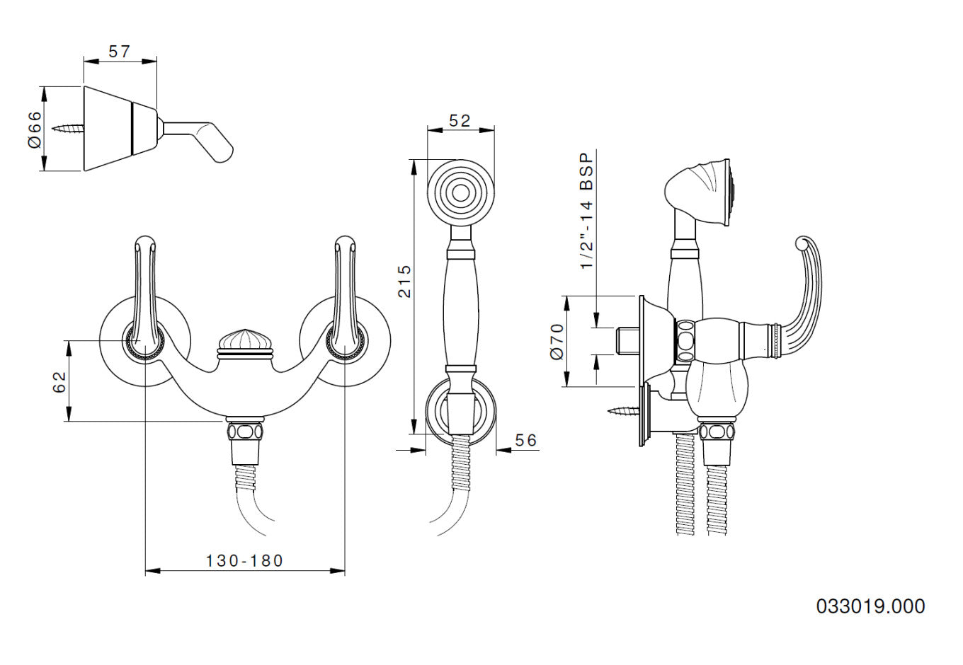 Technical drawing - Bronces Mestre
