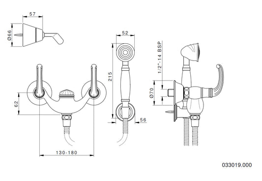 Technical drawing - Bronces Mestre