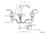 Technical drawing - Bronces Mestre