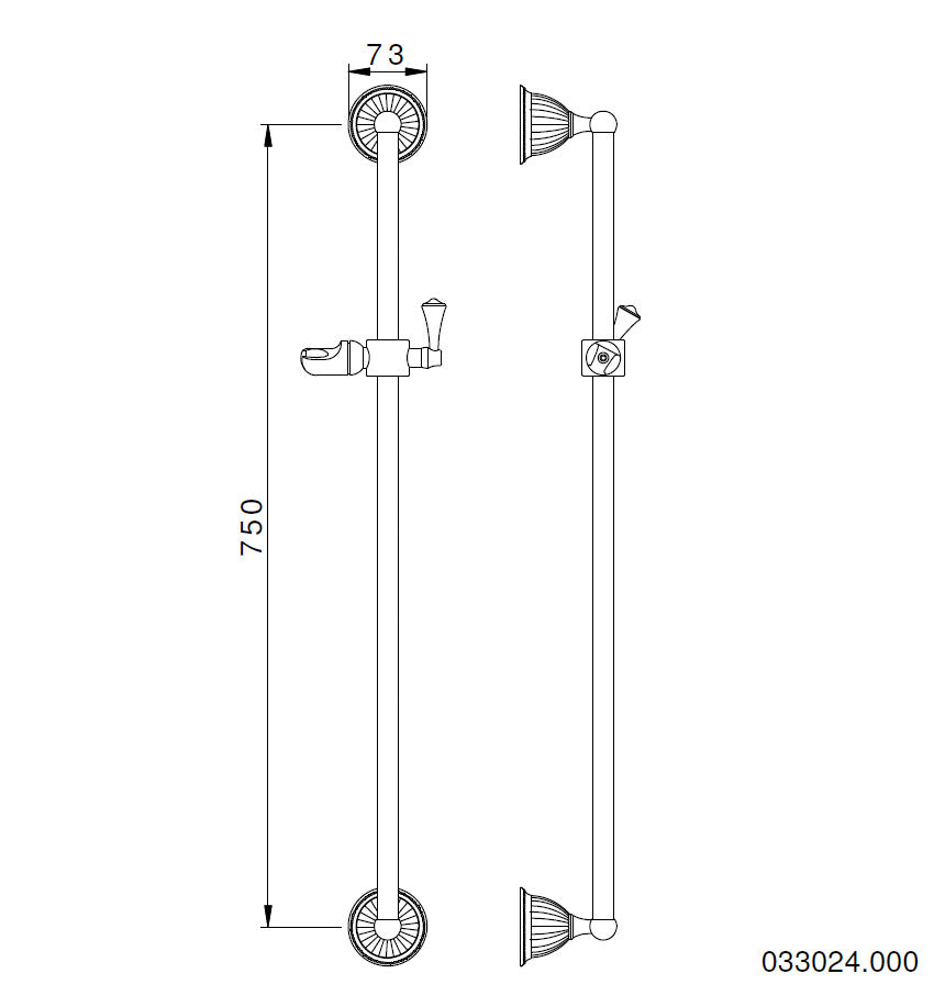 Technical drawing - Bronces Mestre