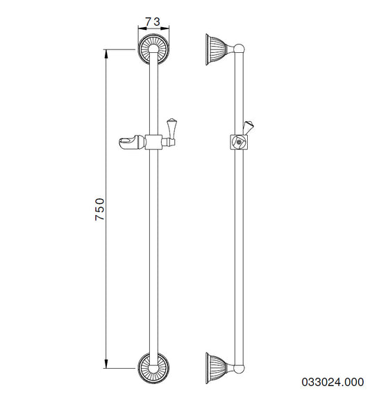 Technical drawing - Bronces Mestre