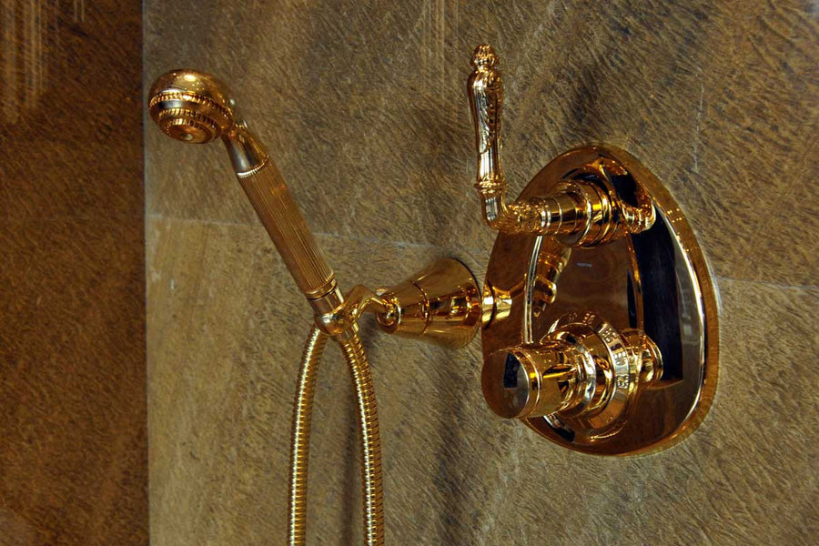 Atlantica Precious Handle kit for shower system in interior - Bronces Mestre