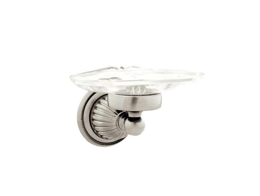 Bronces Mestre Artica Soap dish holder with crystal - 033078