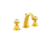 Bronces Mestre Artica Three holes basin set with Swarovski crystal - 033201-000