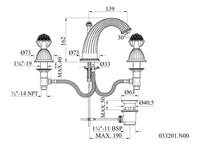 Technical drawing - Bronces Mestre