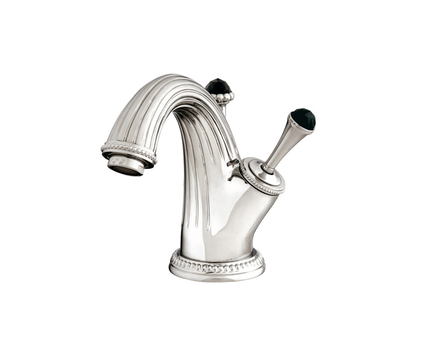 Bronces Mestre Artica Basin monolever joystick mixer with Swarovski black crystal - 033203-N00
