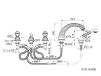 Technical drawing - Bronces Mestre