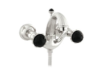 Bronces Mestre Artica Bath shower set with Swarovski black crystal - 033218-N00