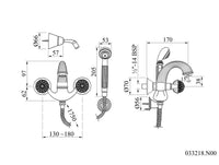 Technical drawing - Bronces Mestre