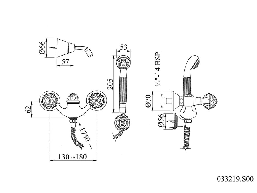 Technical drawing - Bronces Mestre