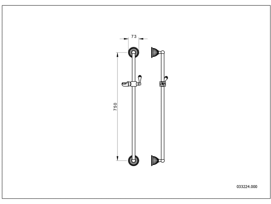 Technical drawing - Bronces Mestre