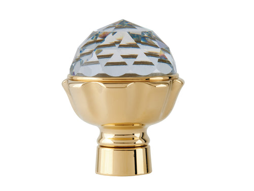 Atlantica Precious Knob for shower system with Swarovski crystal