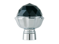 Bronces Mestre Atlantica Precious Knob for shower system with Swarovski black crystal - 033245-N00