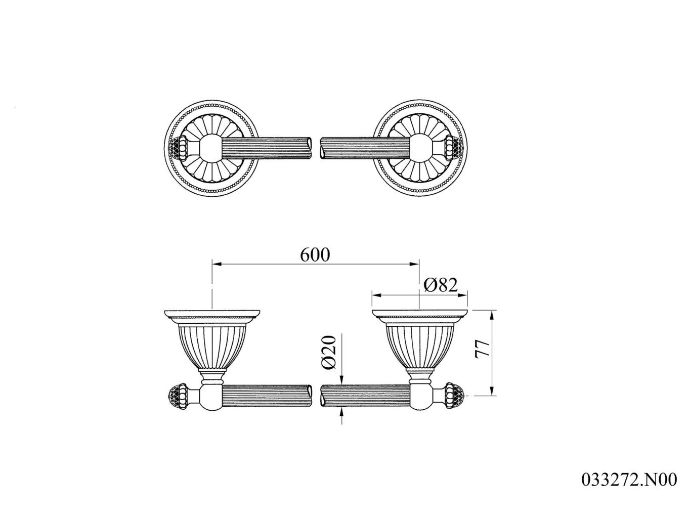 Technical drawing - Bronces Mestre