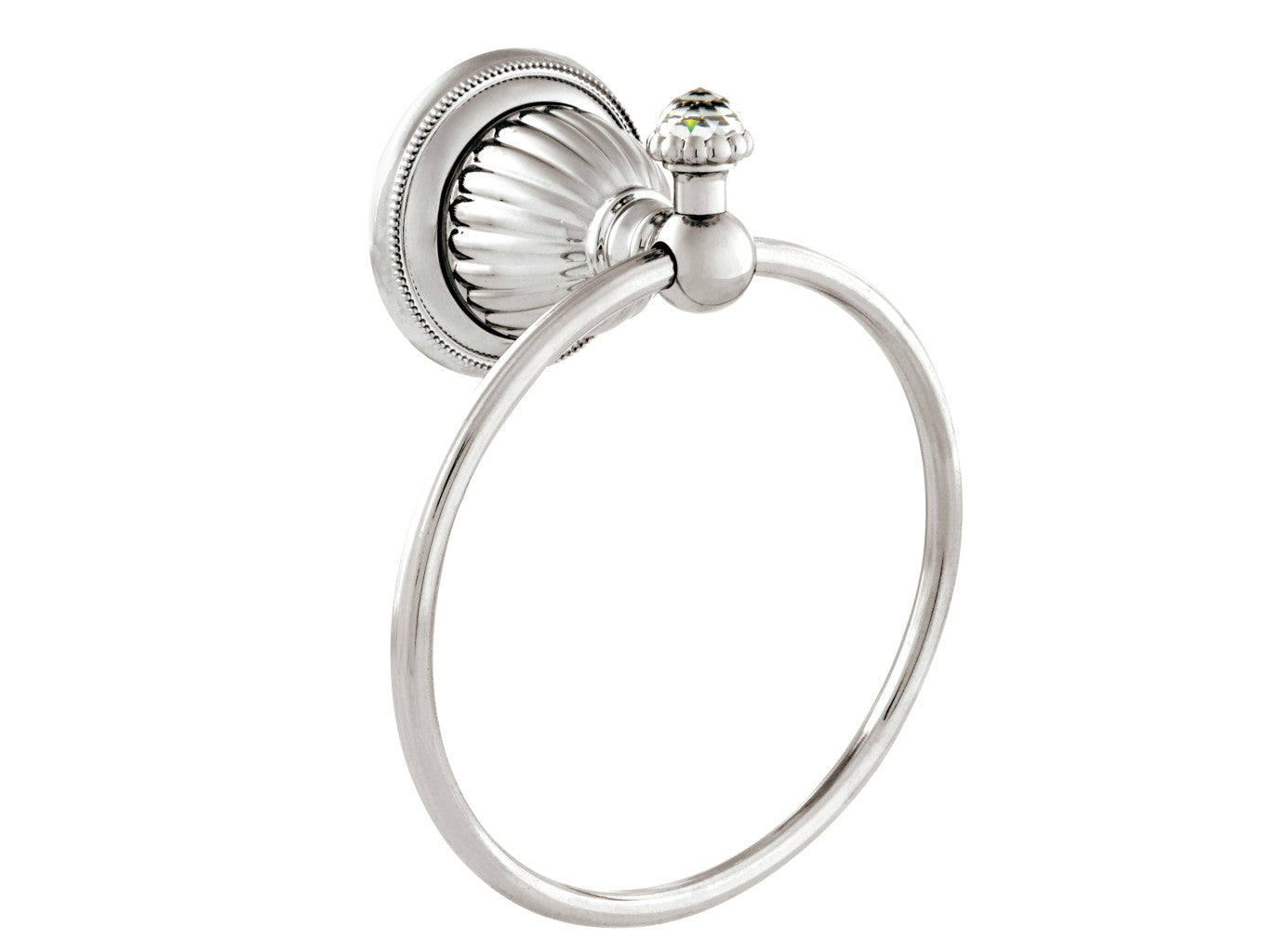 Bronces Mestre Artica Towel ring 165mm with Swarovski crystal - 033273-000