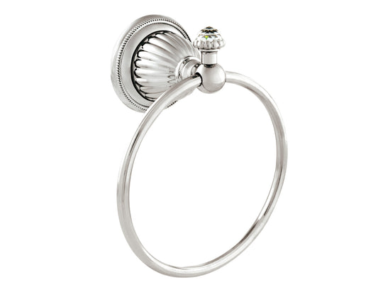 Bronces Mestre Artica Towel ring 165mm with Swarovski crystal - 033273-000