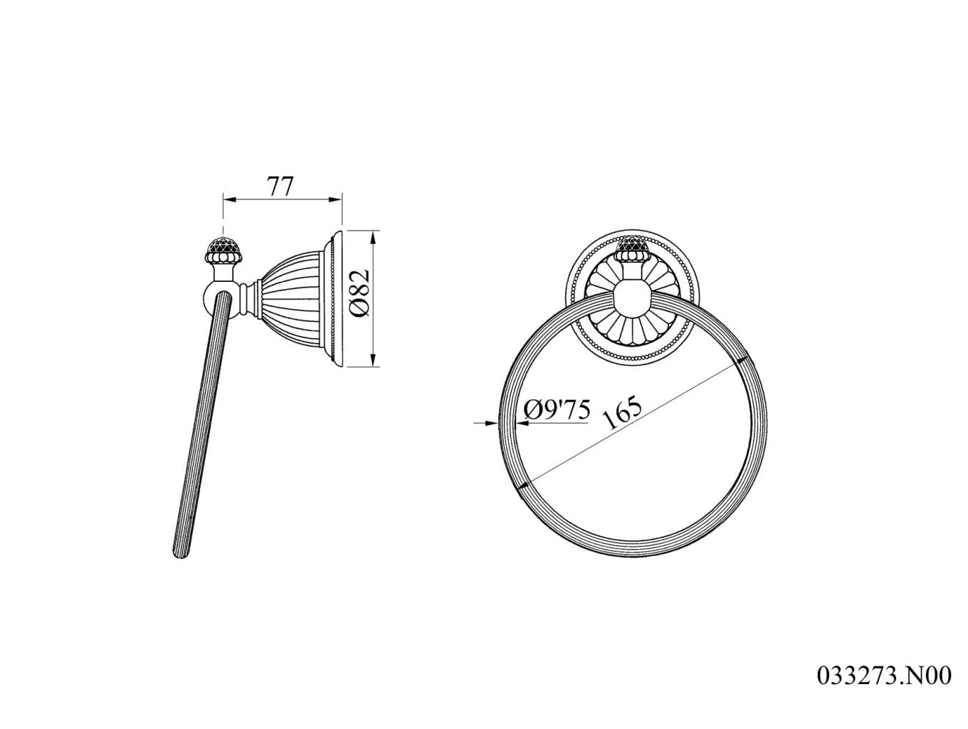 Technical drawing - Bronces Mestre