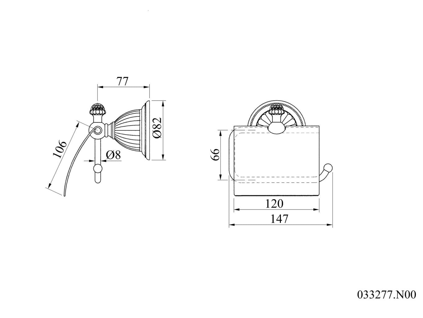 Technical drawing - Bronces Mestre
