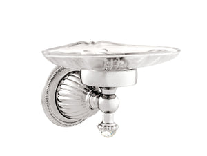 Bronces Mestre Artica Soap dish holder with Swarovski crystal - 033278-000