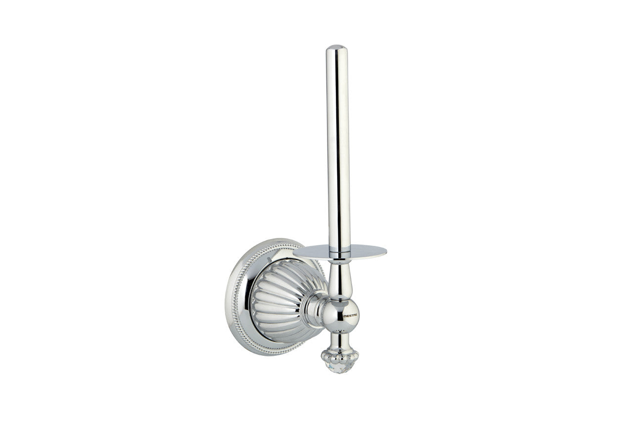 Bronces Mestre Artica Spare toilet paper holder with Swarovski crystal - 033285-000