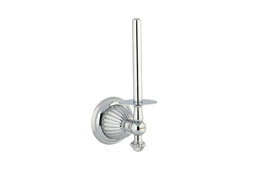 Bronces Mestre Artica Spare toilet paper holder with Swarovski crystal - 033285-000